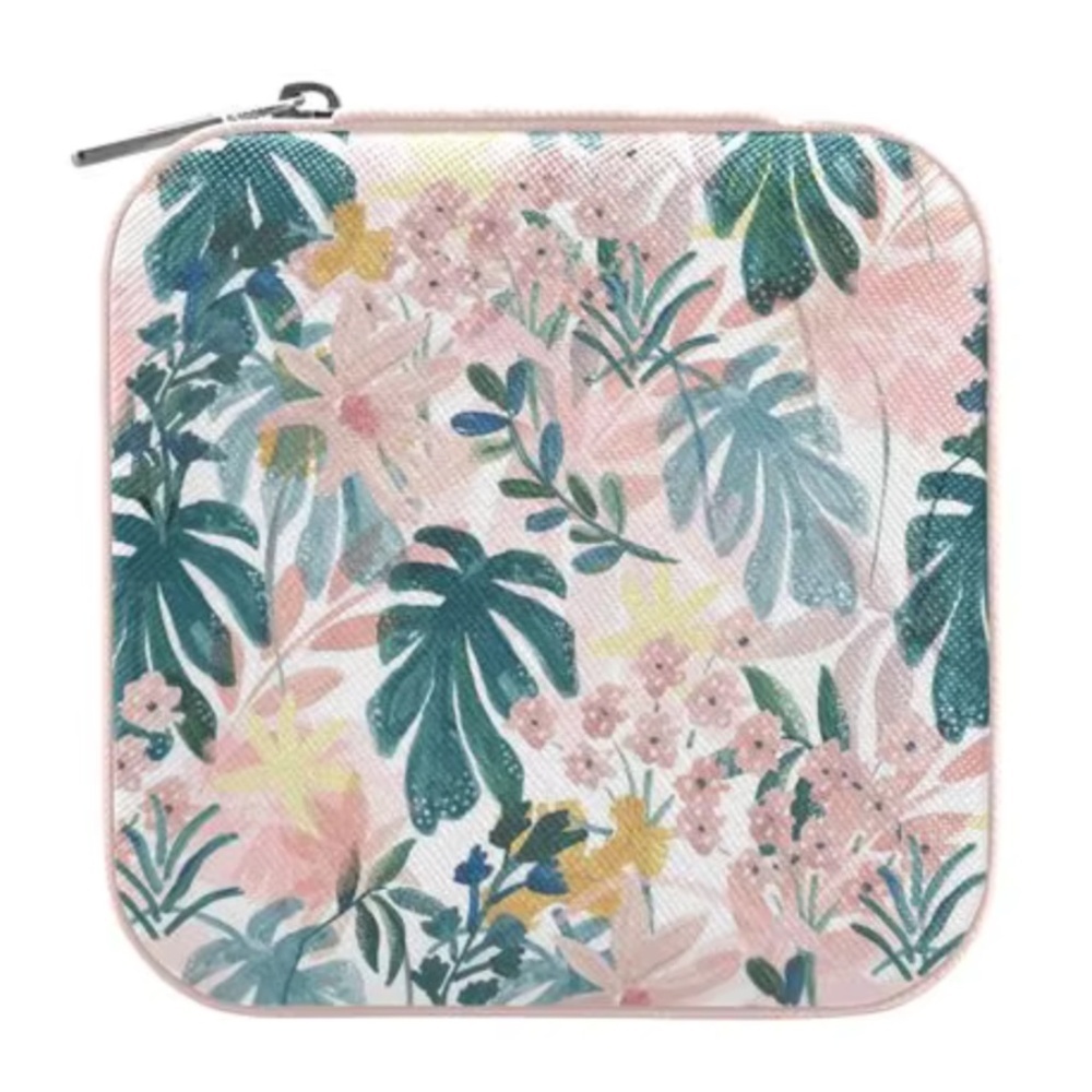 Tropical Jewelry Mini Travel Case